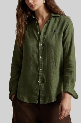 Classic fit lanena srajca