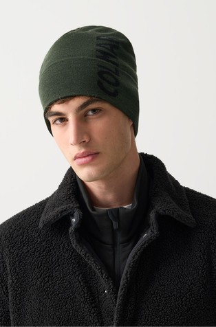 Logo pletena kapa iz volnene mešanice