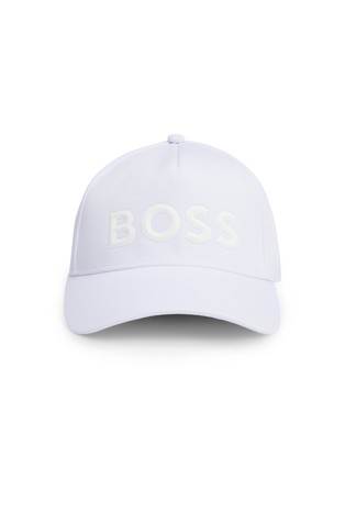 Mesh-piqué cap with tonal logo