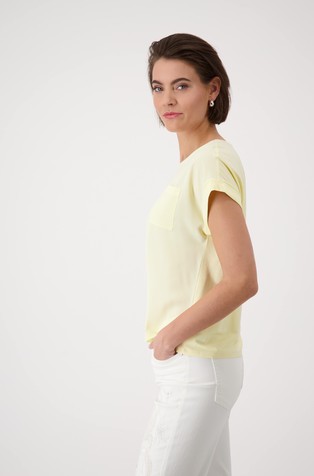 MONARI Majica s kratkimi rokavi Rumena - Mango Sorbet 2
