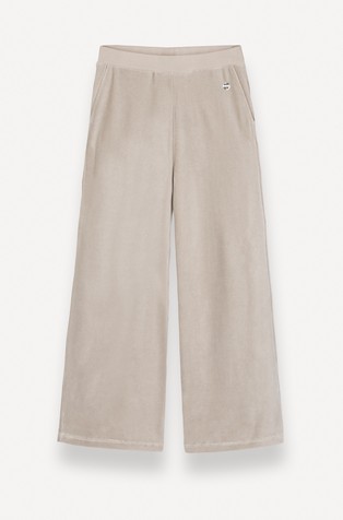 High rise tracksuit bottoms in cotton-blend