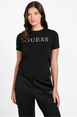 Rhinestones logo T-shirt