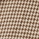 Brown Houndstooth