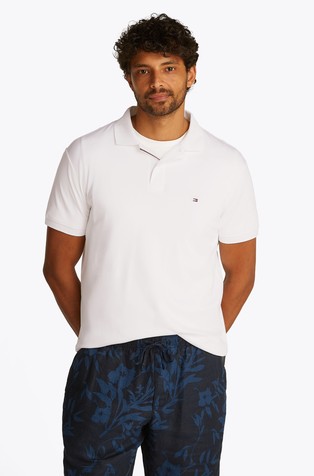 Regular fit polo majica iz interlock tkanine