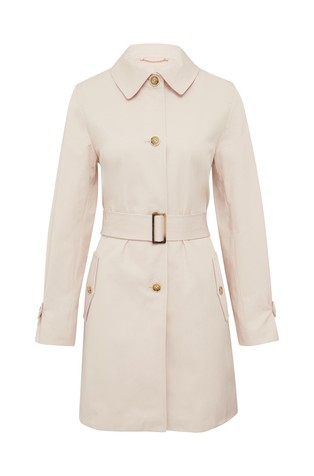 Outdoor single-breasted trench coat