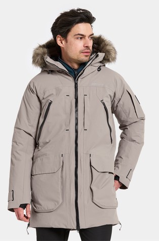 Zeus vodoodporna podložena parka s kapuco