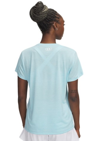 UNDER ARMOUR Tech™ Twist Short Sleeve Stream / White 2