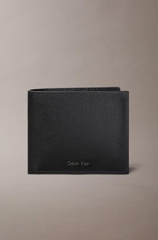 Usnjena denarnica z žepom za kovance