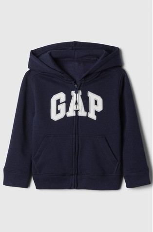babyGap Gap Logo Zip Hoodie