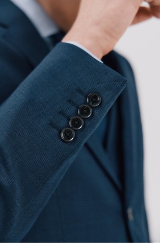 CORTEFIEL Slim fit blazer in wool blend Blue 6