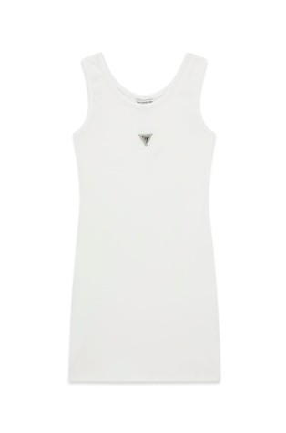 Cotton-jersey mini dress
