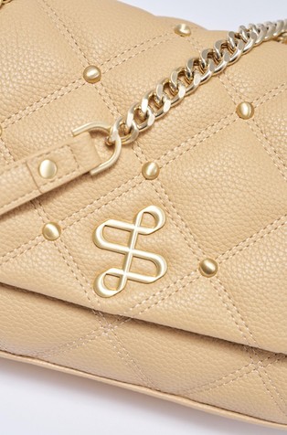 SALSA JEANS Prešita torbica iz umetnega usnja Bež - Beige 5
