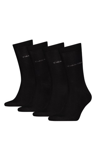 4-pack stretch cotton-blend socks