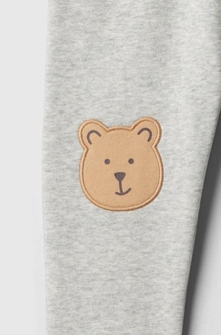 GAP Baby Brannan Bear Pull-On Pants Grey 3