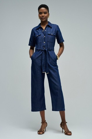 Kombinezon iz lahkega denima