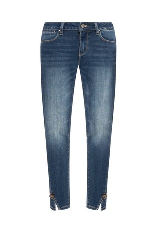 Push-up effect slim fit jeans