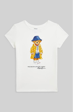Polo Bear majica s kratkimi rokavi iz bombažnega jerseya