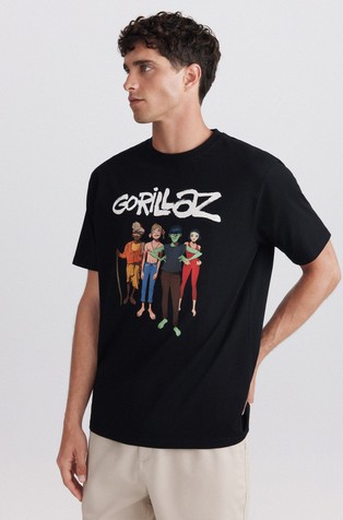 Gorillaz Mountain Group cotton T-shirt