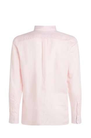 TOMMY HILFIGER Regular fit srajca iz lanene mešanice Roza - Light Pink 2