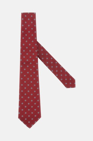 Patterned Silk Tie