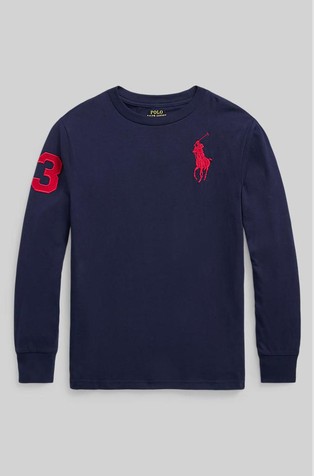 Big Pony majica iz bombažnega jerseya