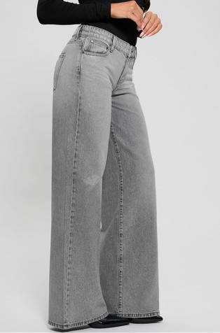 GUESS Relaxed fit jeans hlače Siva - Gray 2