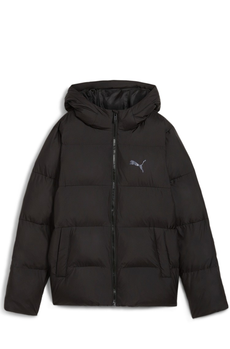 PUMA Poly Youth prešita bunda s kapuco Črna - Black 