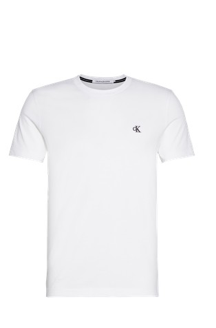 Slim fit majica s kratkimi rokavi iz organskega bombaža