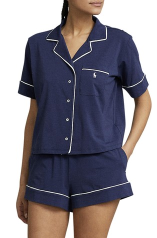 Srajčna pižama s kratkimi rokavi