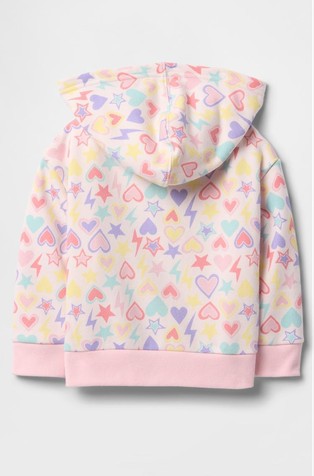 GAP Gap logo jopa s kapuco za malčice Roza - Cherry Blossom 2