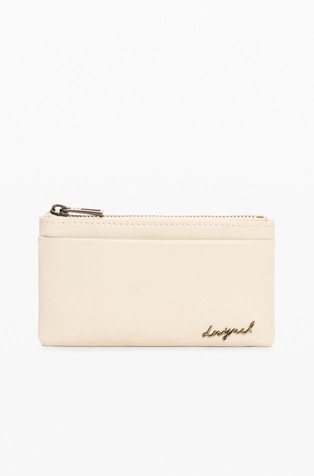 Small wallet in faux-leather
