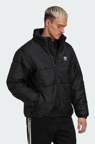 ADIDAS Essentials podložena prešita bunda Črna - Black 2