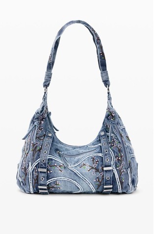 Denim torbica s paščki