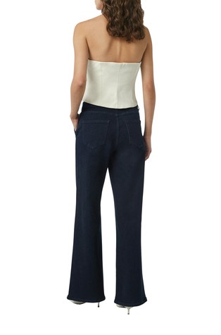 COMMA High-quality bodice top in corset-style Beige 2