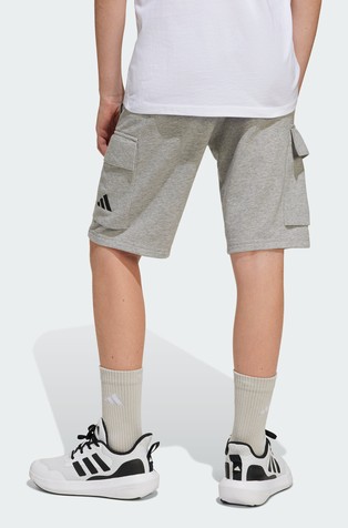ADIDAS Essentials cargo kratke hlače Siva - Medium Grey Heather / Black 2