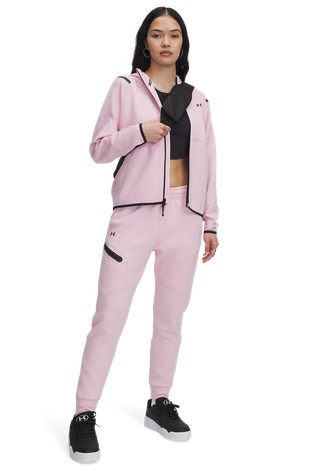 UNDER ARMOUR Unstoppable trenirka s flisirano notranjostjo Roza - Prime Pink / Black 3