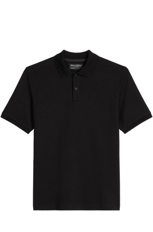 Slim fit polo majica s kratkimi rokavi iz bombažne mešanice