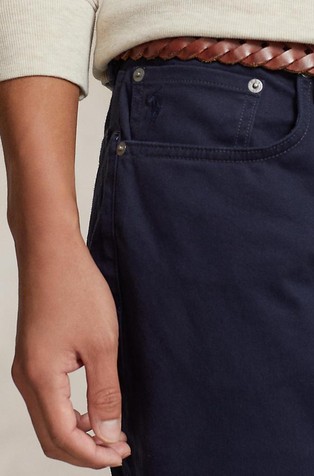 RALPH LAUREN Sullivan slim raztegljive hlače Modra - Blue 3