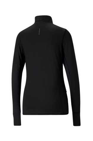 PUMA Favourite Quarter-Zip Running Pullover Black 3