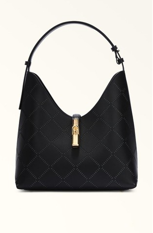 Usnjena hobo torbica