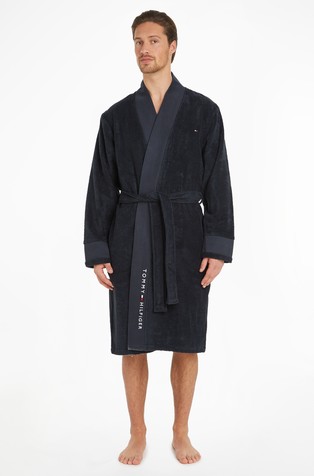 Terry cotton cloth bathrobe