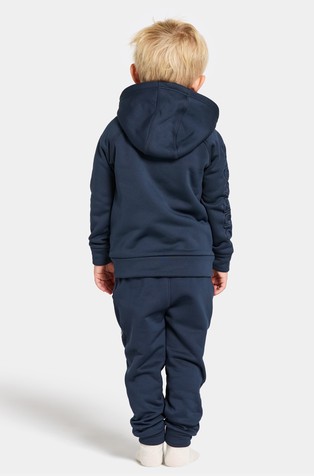 DIDRIKSONS Corin Kids' Full-Zip with Detachable Hood Navy 2