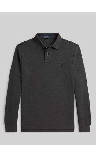 Custom Slim Fit Mesh Polo Shirt