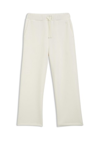 Relaxed-fit trousers in scuba jersey