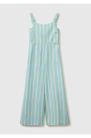 Striped tracksuit with bow on back