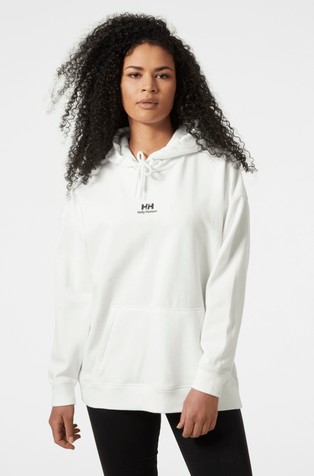 HELLY HANSEN YU Relaxed Fit Hoodie White 1