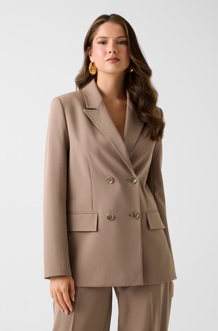 Double breasted blazer
