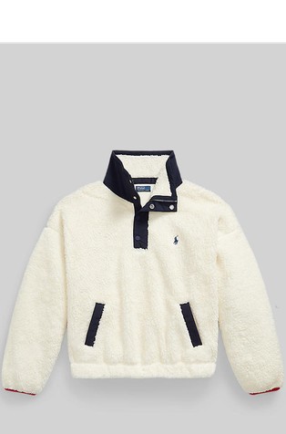 Polo Bear High-pile Fleece Half-closure