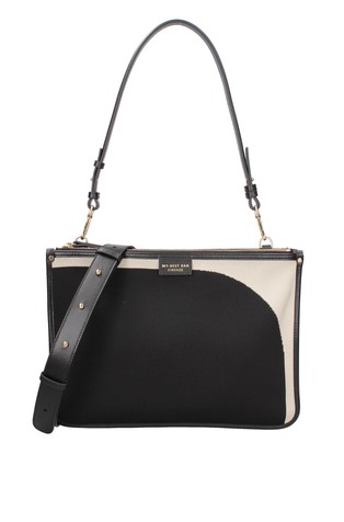 MY-BEST BAG FIRENZE Atena Garden shoulder bag Ebony 6