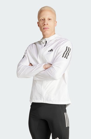 Own the Run Hooded Running Windbreaker Jacket